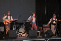 The Mangledwurzels on action on stage